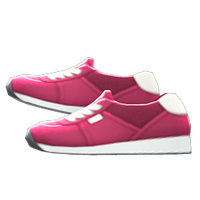 In-game image of Faux-suede Sneakers