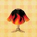 In-game image of Flame Shirt