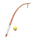 In-game image of Flimsy Fishing Rod