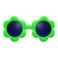 In-game image of Flower Sunglasses