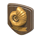 In-game image of Fossil Plaque