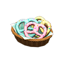 In-game image of Frosted Pretzels