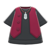 In-game image of Gilet And Shirt