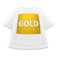 In-game image of Gold-print Tee