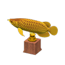 In-game image of Golden Arowana Model