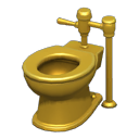 In-game image of Golden Toilet
