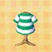 In-game image of Green-bar Tee