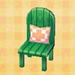 In-game image of Green Chair