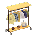 In-game image of Hanging Clothing Rack