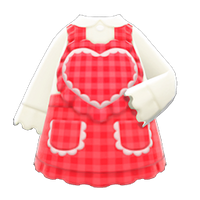 In-game image of Heart Apron