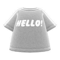 In-game image of Hello Tee