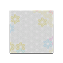 In-game image of Hexagonal Floral Flooring