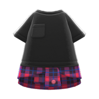 In-game image of Hip-wrap Shirt