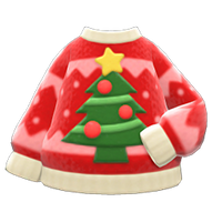 In-game image of Holiday Sweater
