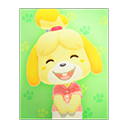 In-game image of Isabelle's Poster