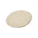 In-game image of Ivory Medium Round Mat