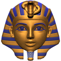 In-game image of King Tut Mask