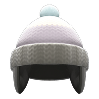 In-game image of Knit Cap With Earflaps