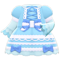 In-game image of Lace-up Dress