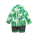 In-game image of Leaf-print Wet Suit