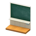 In-game image of Left Chalkboard Section