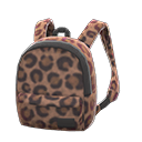 In-game image of Leopard-print Backpack
