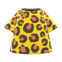 In-game image of Leopard Tee