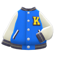 In-game image of Letter Jacket