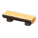 In-game image of Log Bench