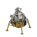 In-game image of Lunar Lander