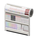 In-game image of Manga-library Wall