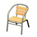 In-game image of Metal-and-wood Chair