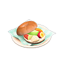 In-game image of Mixed-fruits Bagel Sandwich