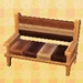 In-game image of Modern Wood Sofa