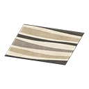 In-game image of Monochromatic Wavy Rug