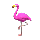 In-game image of Mrs. Flamingo
