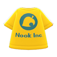 In-game image of Nook Inc. Tee