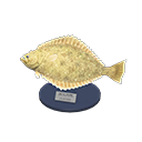 In-game image of Olive Flounder Model