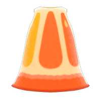 In-game image of Orange Dress