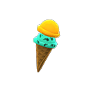 In-game image of Orange-mint Cone
