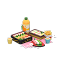 In-game image of Outdoor Picnic Set