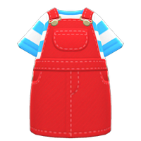 In-game image of Overall Dress