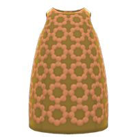 In-game image of Oversized Print Dress