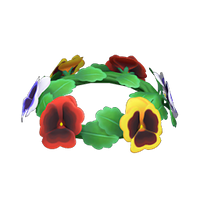 In-game image of Pansy Crown