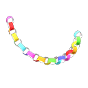 In-game image of Paper-chain Ceiling Garland