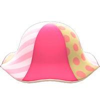 In-game image of Patchwork Tulip Hat