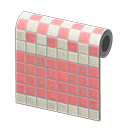 In-game image of Peach Two-toned Tile Wall