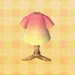 In-game image of Peachy Tee