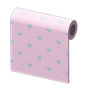 In-game image of Pink Heart-pattern Wall