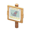 In-game image of Plain Wooden Shop Sign